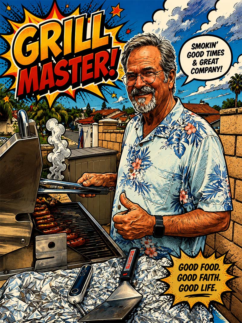 Grill Master Steve Webb